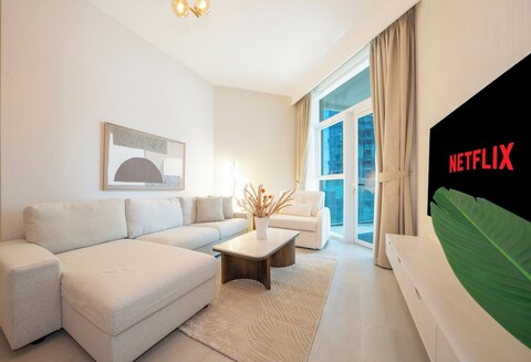 스타일리시 1 베드룸 럭셔리 스테이, 5명에게 이상적