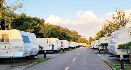 영종도 씨사이드카라반캠핑장