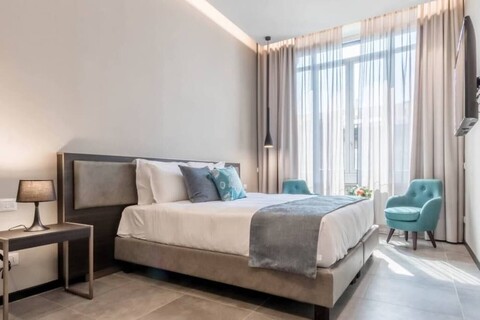 두오모 디 밀라노 근처의 멋진 4인용 객실