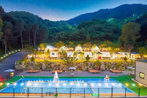 포천 스토리 포레스트 카라반 글램핑