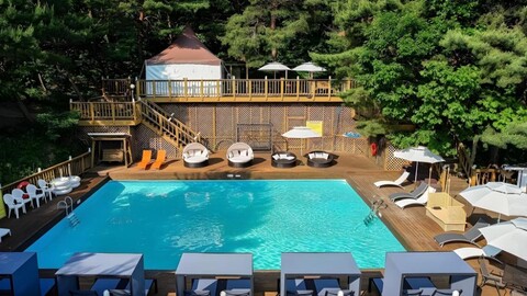 횡성 숲속의연인별 펜션