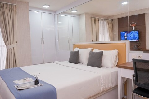 편안한 스튜디오 룸, 세르퐁 그린뷰 아파트먼트