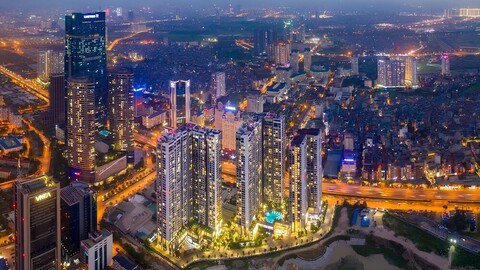 세레네 홈스테이의 빈홈스 스카이레이크