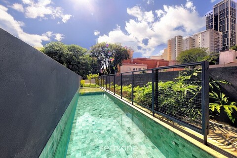 푸크-폼페이아에서 100m 거리의 스튜디오, 발코니 있음, PUQ0208