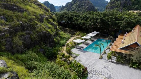 Trang An River Sunshine