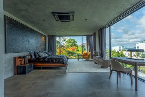 새로 지은 고급 사우나, 아이스 배스, 바다 전망, C106