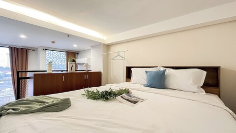 애플 1 콘도빌라 아파트먼트의 조용하고 전략적인 스튜디오 로프트