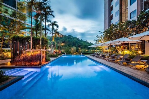 바다 전망, 고층 2베드룸, 우수한 위치