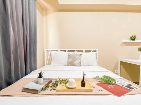메이카르타 아파트먼트의 소프트 미니멀리스트 스튜디오 룸