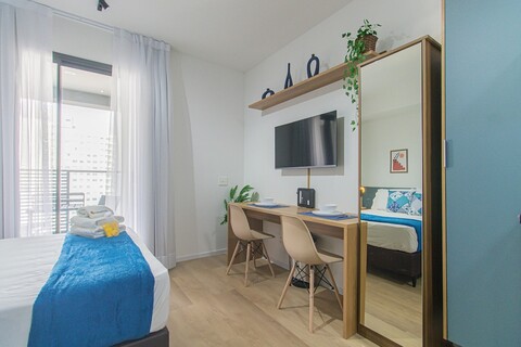 알리안츠 파르케 근처의 현대적인 스튜디오, SP-P2002B