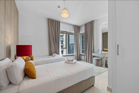 심플리 컴포트 럭셔리 부르즈 칼리파 & 분수 전망 아파트먼트, 두바이 몰까지 걸어서 이동 가능