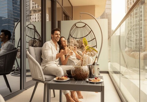 키락 - 자다의 모던한 1베드룸, 수영장 이용 가능