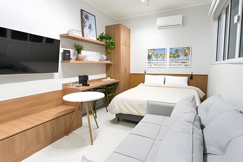 레블론의 멋진 로프트, 욕조 포함