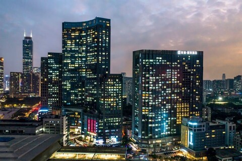 메후드 레스티 인터내셔널 호텔 린허시 광저우 동부 철도 지점 - 캔톤 페어 기간 동안 캔톤 페어 단지로 가는 무료 셔틀버스