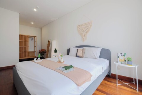 보헤미안 터치 2베드룸 아파트먼트, 추가 방 있음, 럭키 타워 레지던스