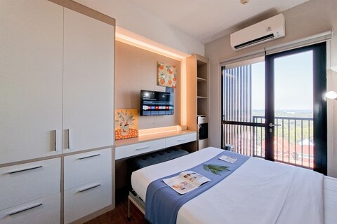 더 아요마의 아늑한 스튜디오 아파트먼트