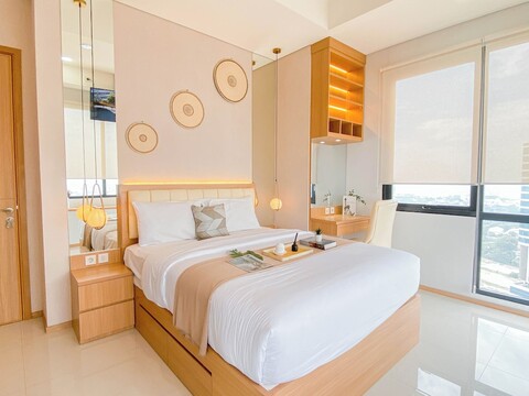 사마라 스위트의 따뜻한 컨템포러리 2베드룸 아파트먼트