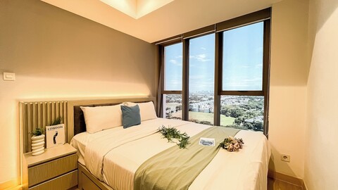 브란즈 BSD 시티 아파트먼트, 아이스 BSD 근처, 아늑한 1베드룸