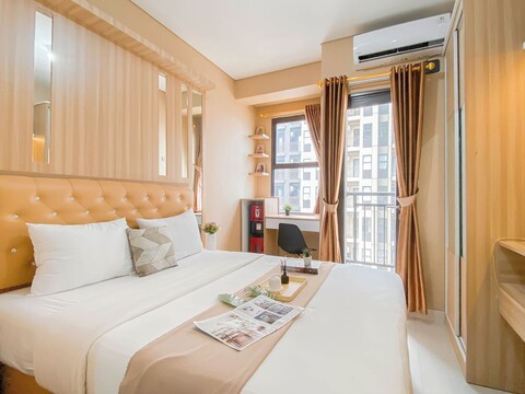 트랜스파크 치부부르의 따뜻한 현대적인 스튜디오 아파트먼트