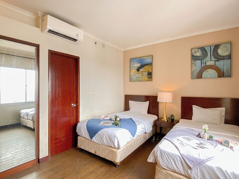 넓은 1베드룸, 마리나 안촐 아파트먼트