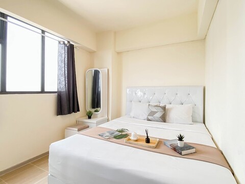 메이카르타 아파트먼트의 심플하고 밝은 3베드룸