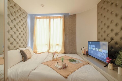 몰과 연결된 치네레 벨뷰 스위트의 2베드룸 아파트먼트