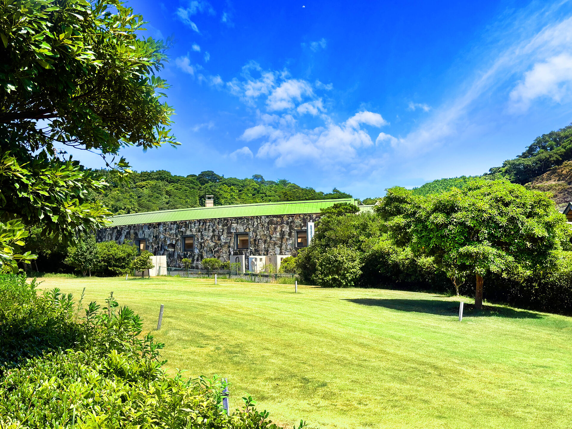 대마도 파크골프 전경