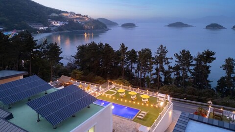 여수 모래알 애견 동반 온수풀 펜션