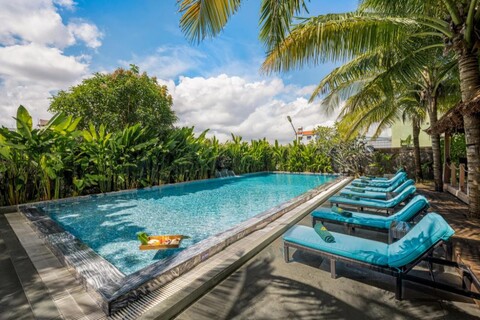 JM 호이안 비치 호텔 - 프리 셔틀카 올드타운