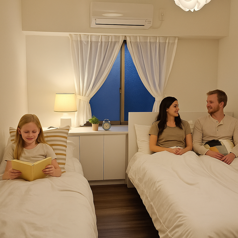 【NEW】신주쿠·우에노·이케부쿠로 직통 | 침대4 | 8명 | 33평 | 2층