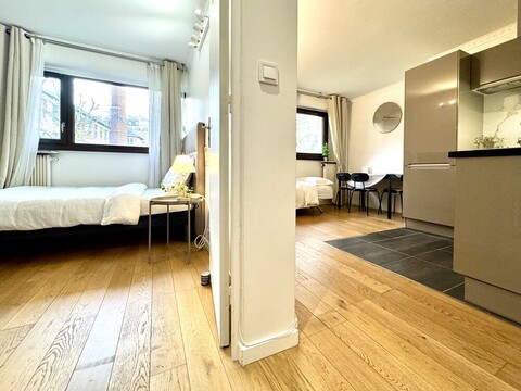 파리 에펠탑 16구 부촌 전체 에어컨 방과 거실 독채 아파트 (하늘락 1)