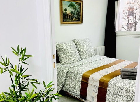 파리 10구에 위치한 아름다운 2베드룸 가족 아파트