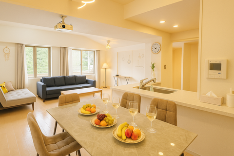 【우아한집】신주쿠·우에노·이케부쿠로 직통 | 신주쿠4분 | 침대5 | 9명