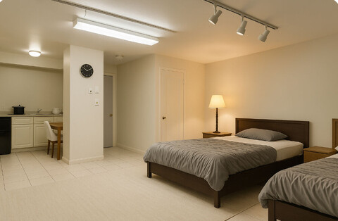 뉴욕 플러싱 독채(L1/L2) 맨해튼 20분