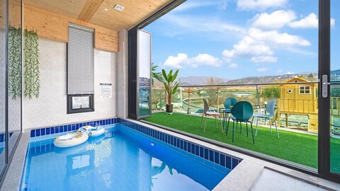 경주 천군 28 키즈 풀빌라 펜션