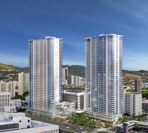 더 파크 온 케아모쿠 (1베드룸) - 최소 5박