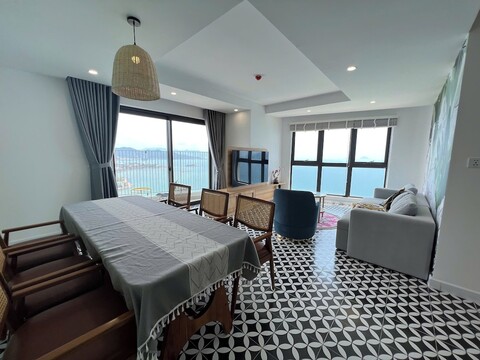 바다 전망이 있는 아파트먼트