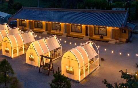 양평 한옥스테이 언더 더 골든 스카이