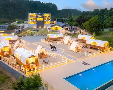 가평 JH풀빌라&웨스턴글램핑