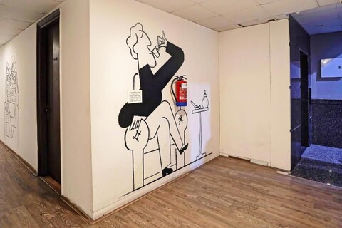 Collection O White Saffron Near Rohini Sector 18 Metro Station