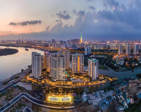 다이아몬드 아일랜드 - 메콩 리트리트 아파트먼트