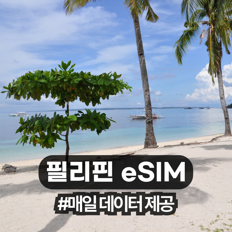  필리핀 eSIM 매일 데이터 제공 - 해외 여행 필수 준비물