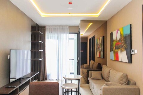 Comfy 2BR at Sudirman Suites Apartment near SCBD By Travelio Premium