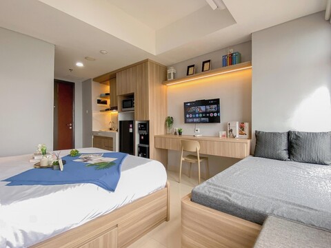 폴룩스 채드스톤의 멋지고 편안한 스튜디오 룸 아파트먼트