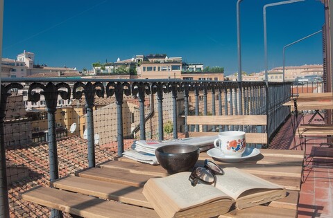 몬티 디럭스 - 테라스, 멋진 전망