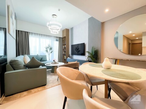 럭셔리 버즈 로얄 부르즈 할리파 & 페라리 뷰