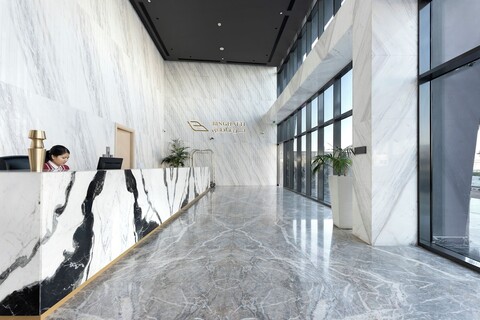 알 자다프의 모던 1베드룸, 수영장 및 체육관 있음