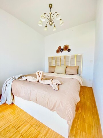 편안한 3베드룸 아파트먼트, 거실 발코니 있음