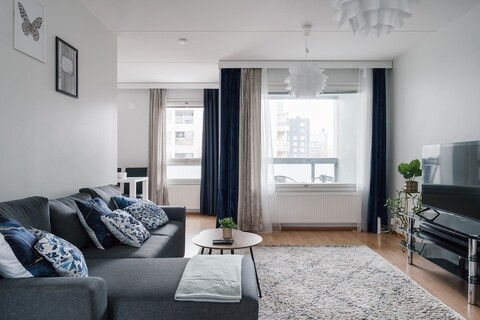 프라이빗 사우나가 있는 넓은 시티 리트리트