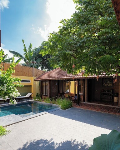 호이안의 데민 빌라 - 수영장 및 BBQ 정원